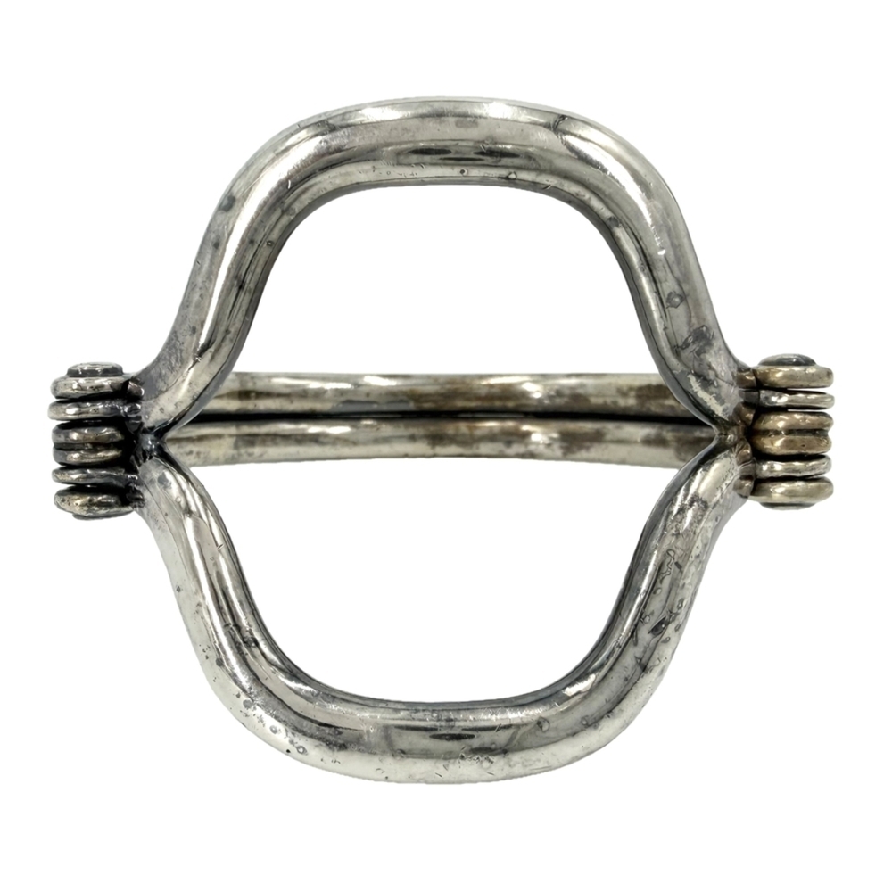 HERMES Silver Bracelet